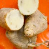 Potato (Late-Season) Fingerling - Russian Banana (ORGANIC) -seedsnow Sales Store Potato Fingerling Russian Banana Organic Heirloom